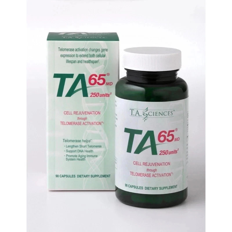 TA-65MD Telomere Health Supplement – 90 Capsules, DNA Repair & Anti-Aging