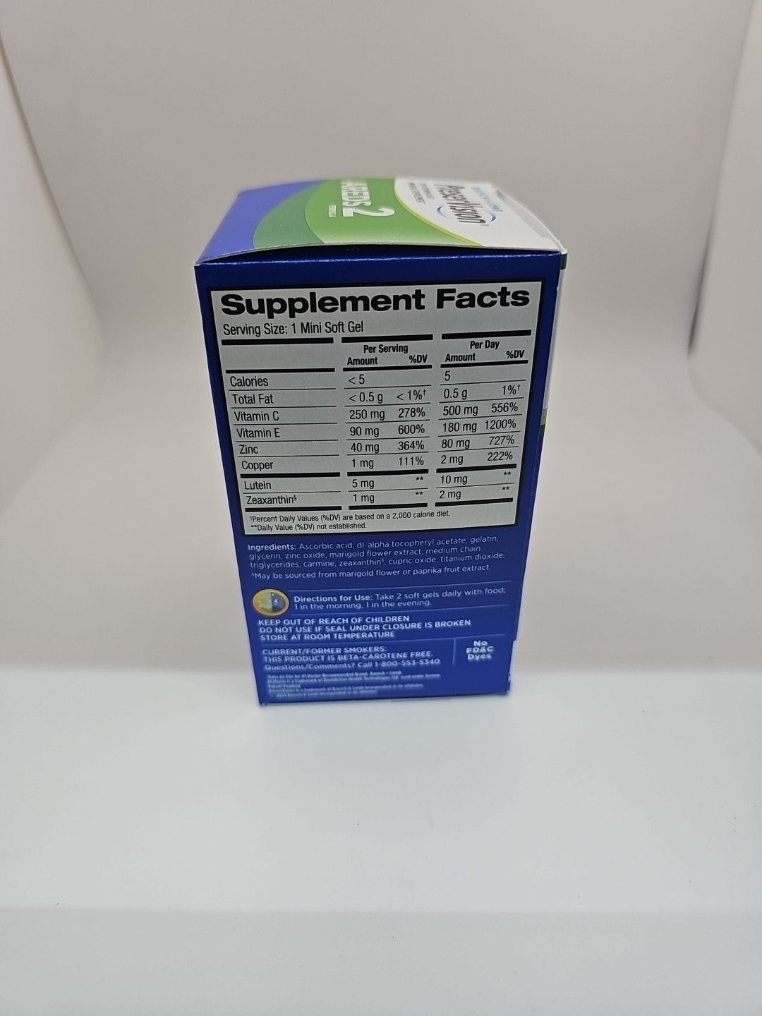 PreserVision AREDS 2 Eye Vitamins, 120 Softgels (Minigels) Exp: 02/2027