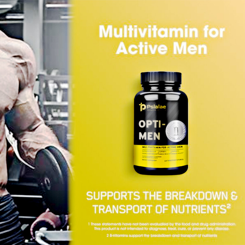 Opti-Men – Multivitamins & Minerals -Cellular Energy & Metabolism, Muscle Health