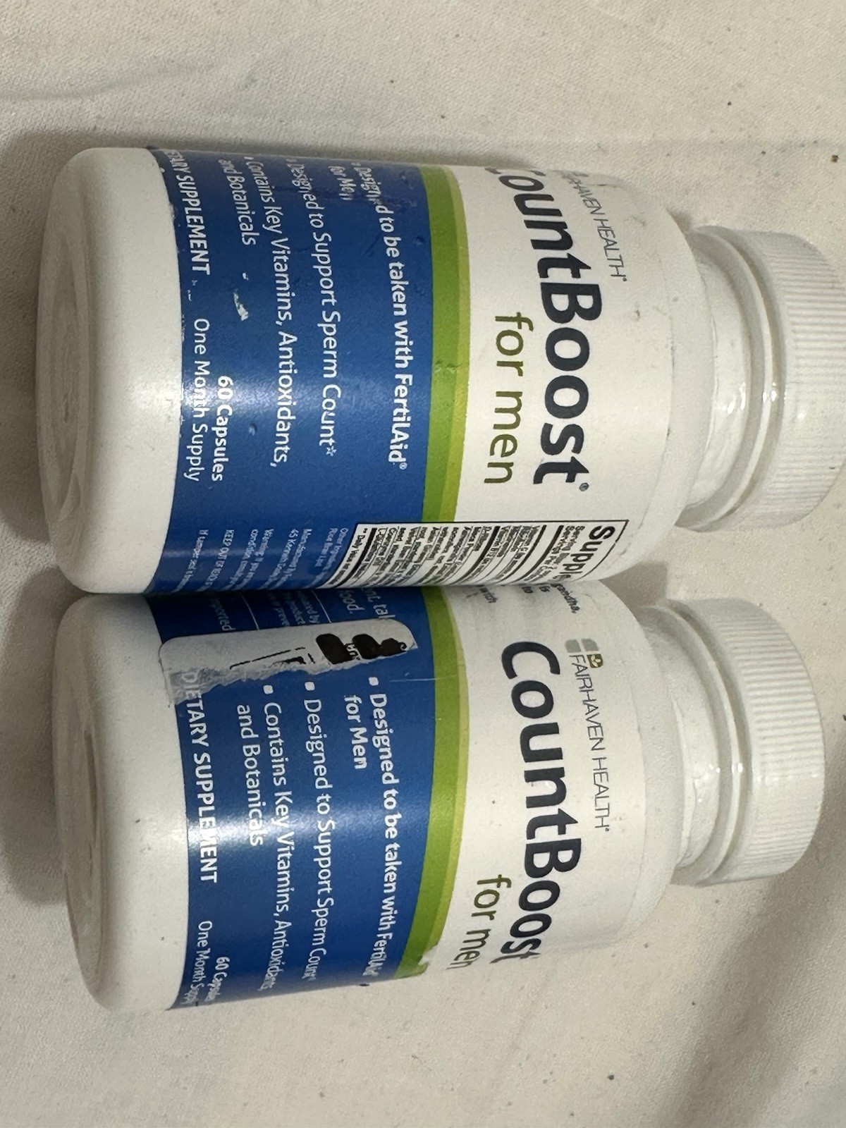 120 ct CountBoost For Men 2x 60 capsules (2 months) SEALED Exp 3/2027 * READ