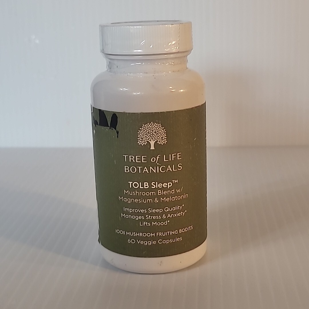 Tree Of Life Botanicals TOLB Sleep – 60 Veggie Capsules 03/26