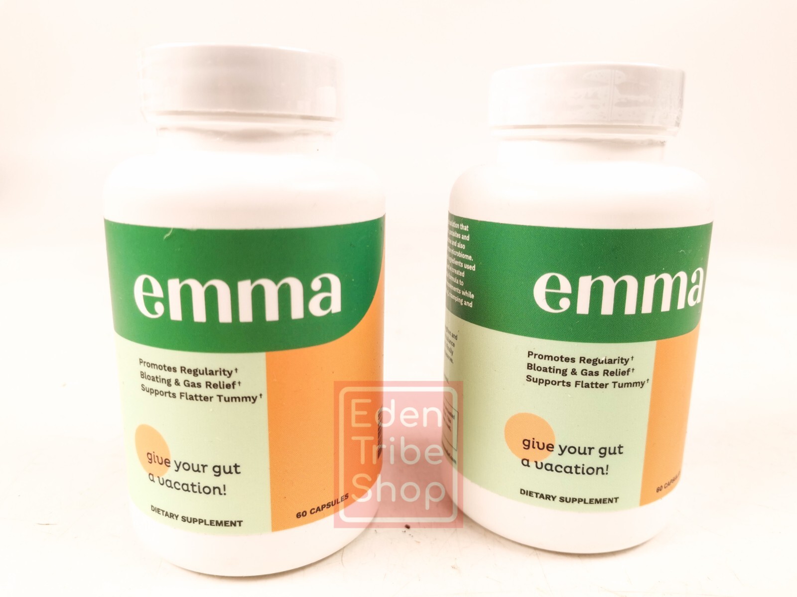 2 EMMA Gut Health Gas & Bloating Constipation Leaky Gut Repair 120 Caps – USA