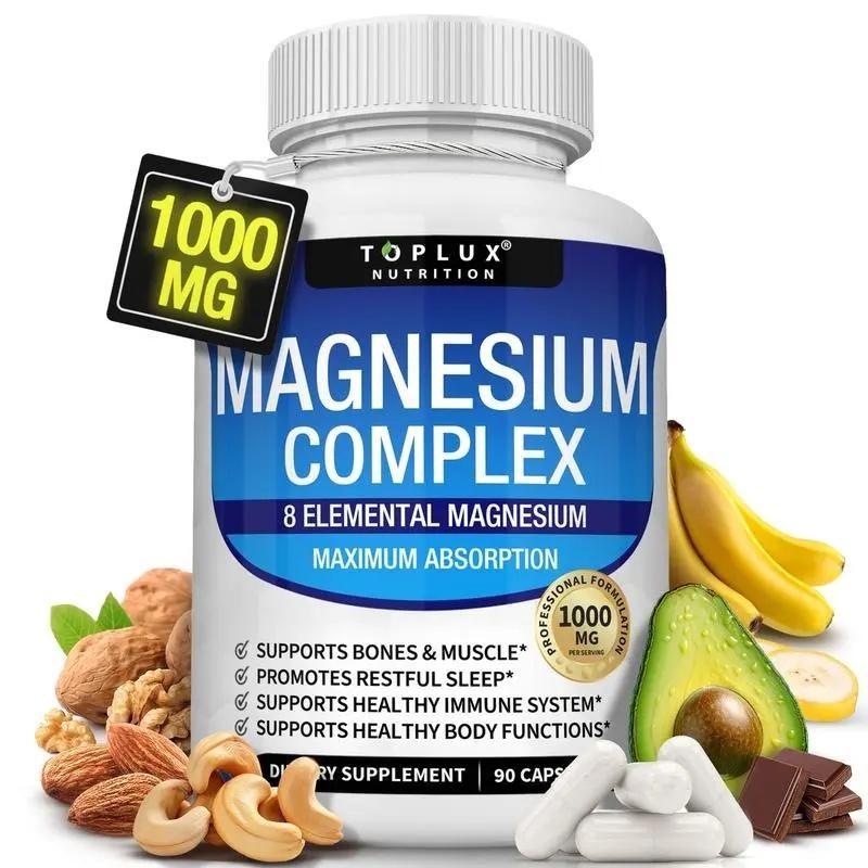 Supplemental with Magnesium Form 8 Essential Complex Supports