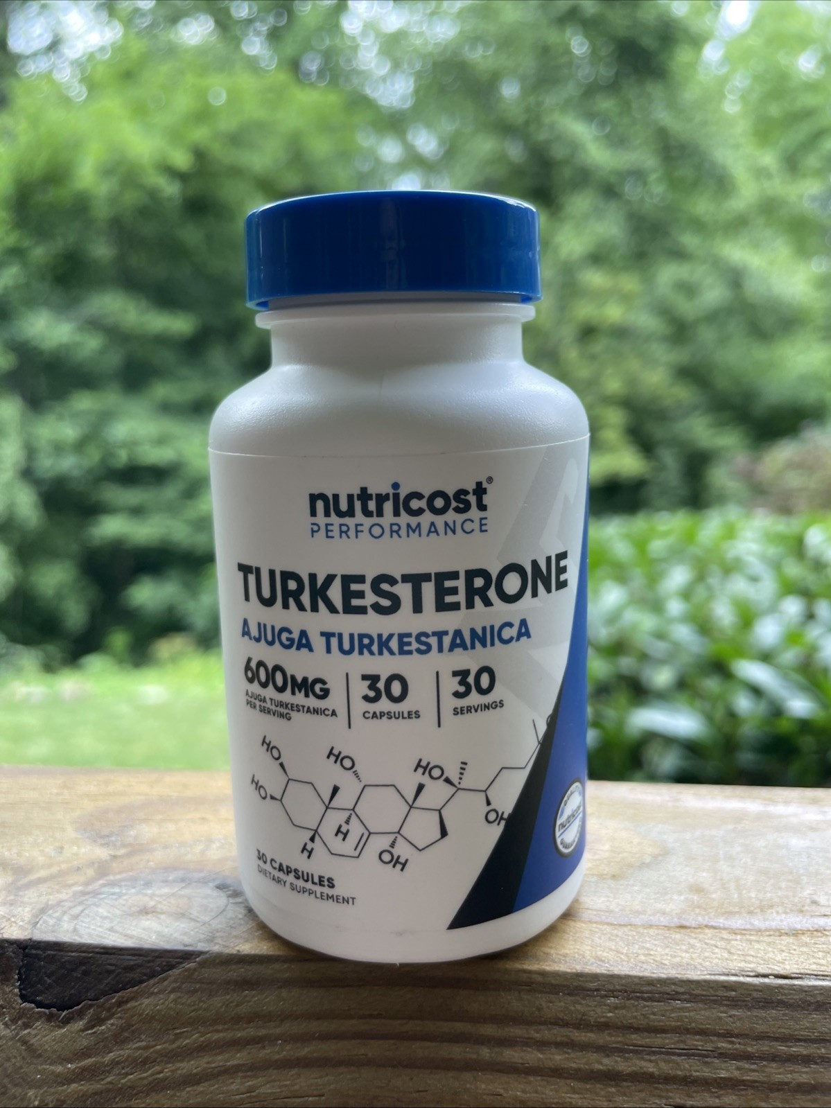 Nutricost Turkesterone Dietary Supplement 600mg, 30 Capsules