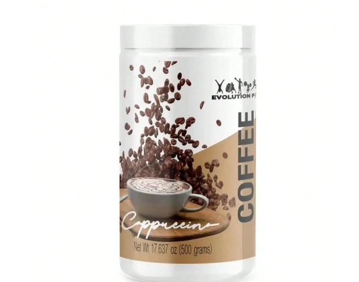 Evolution Coffee Cappuccino Flavor Beverage Creamy With L-Carnitine A Dietary