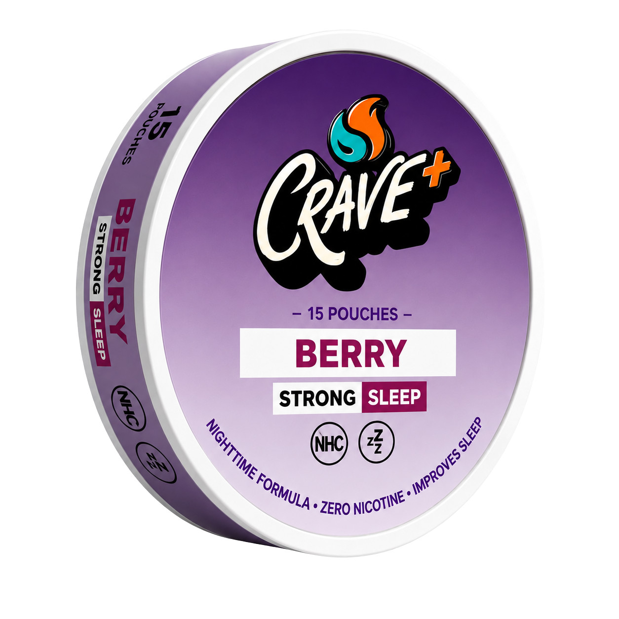 Sleep Pouches Deep Sleep Nootropic (Berry, 3 Cans) Caffeine Nicotine-Free