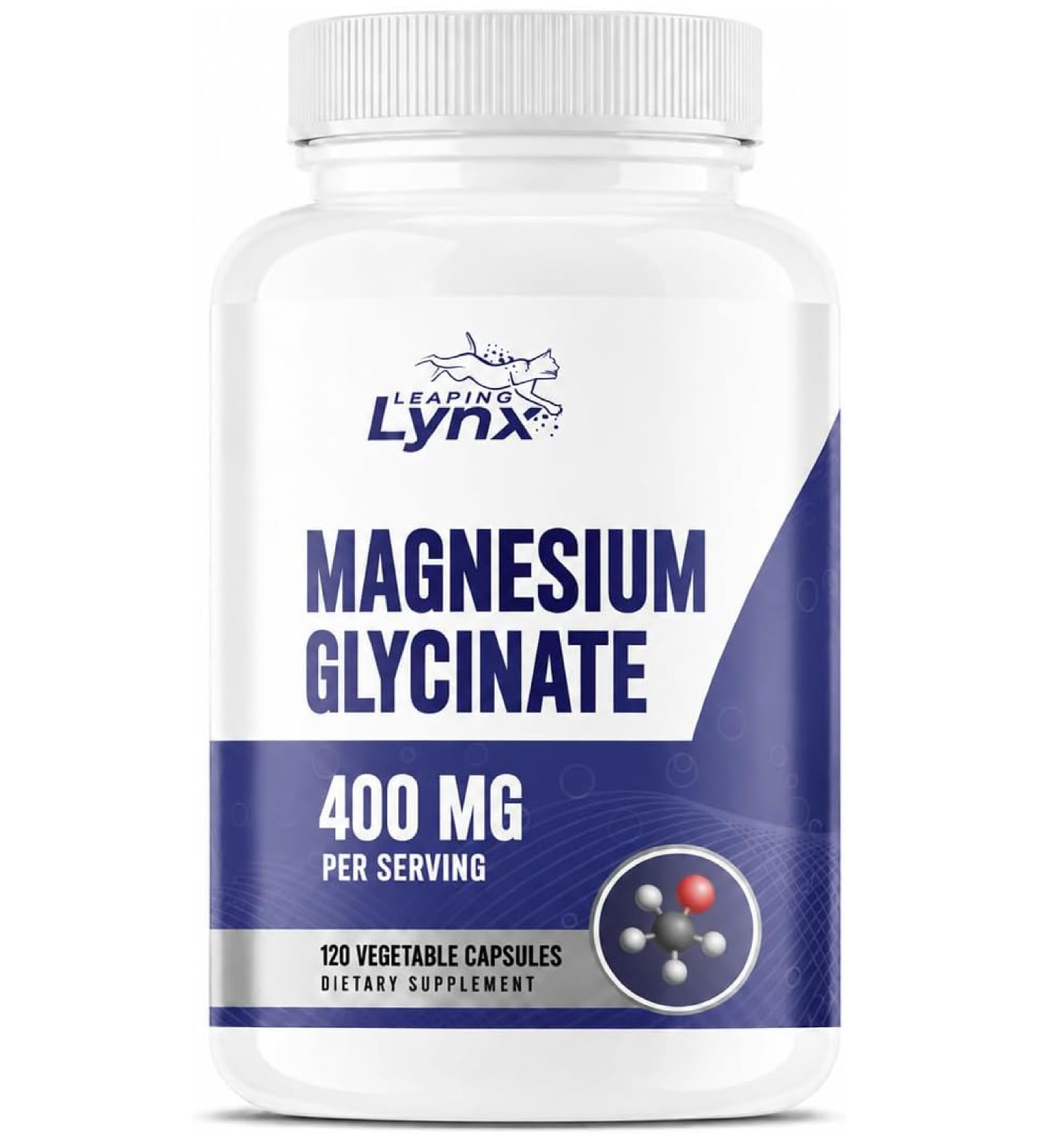 Magnesium Glycinate 400mg – High Absorption, Extra Strength Chelated Magnesium |