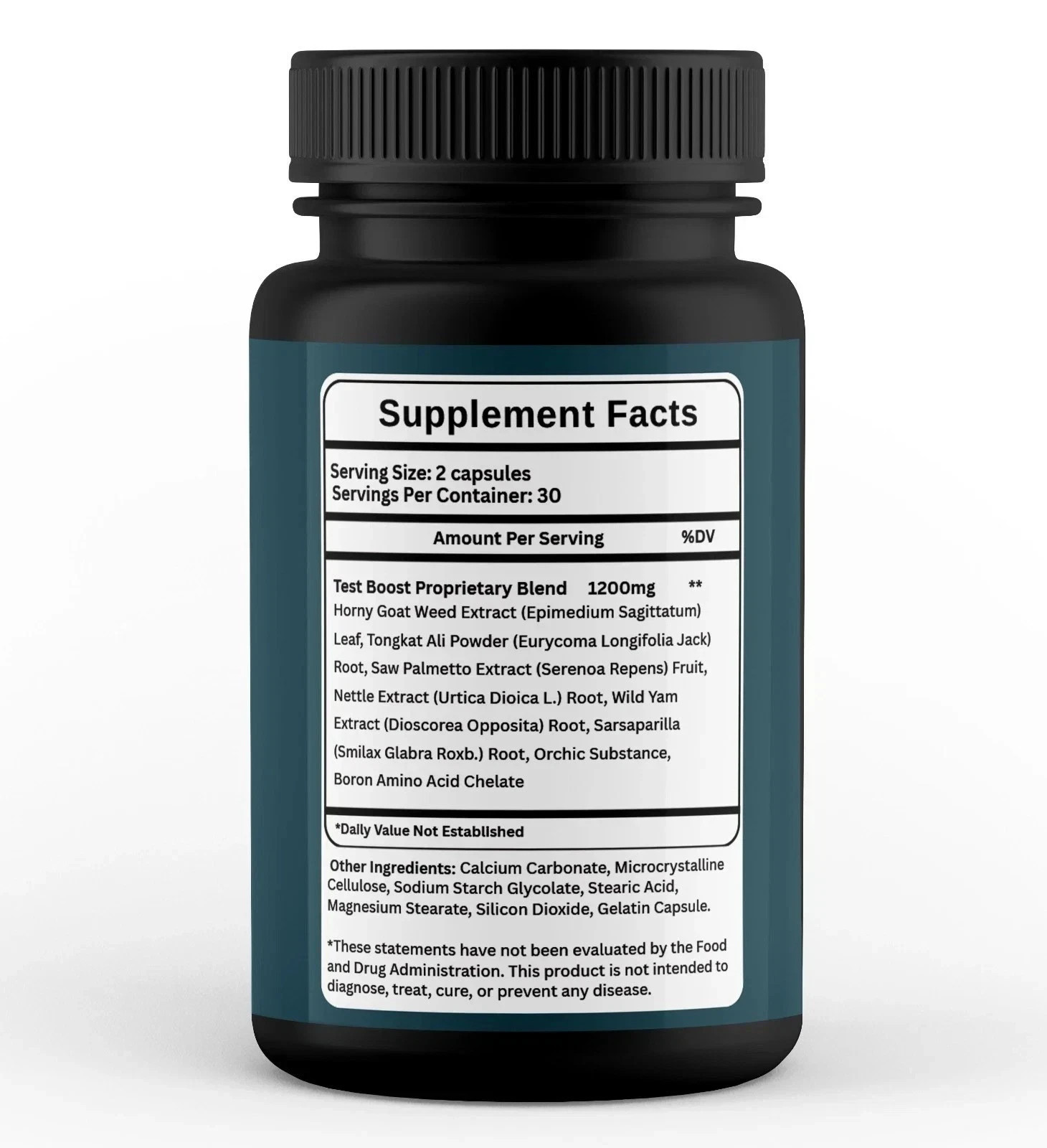 (5 Pack) Tstrive Advanced Male Support Performance Supplement 60 Capsules