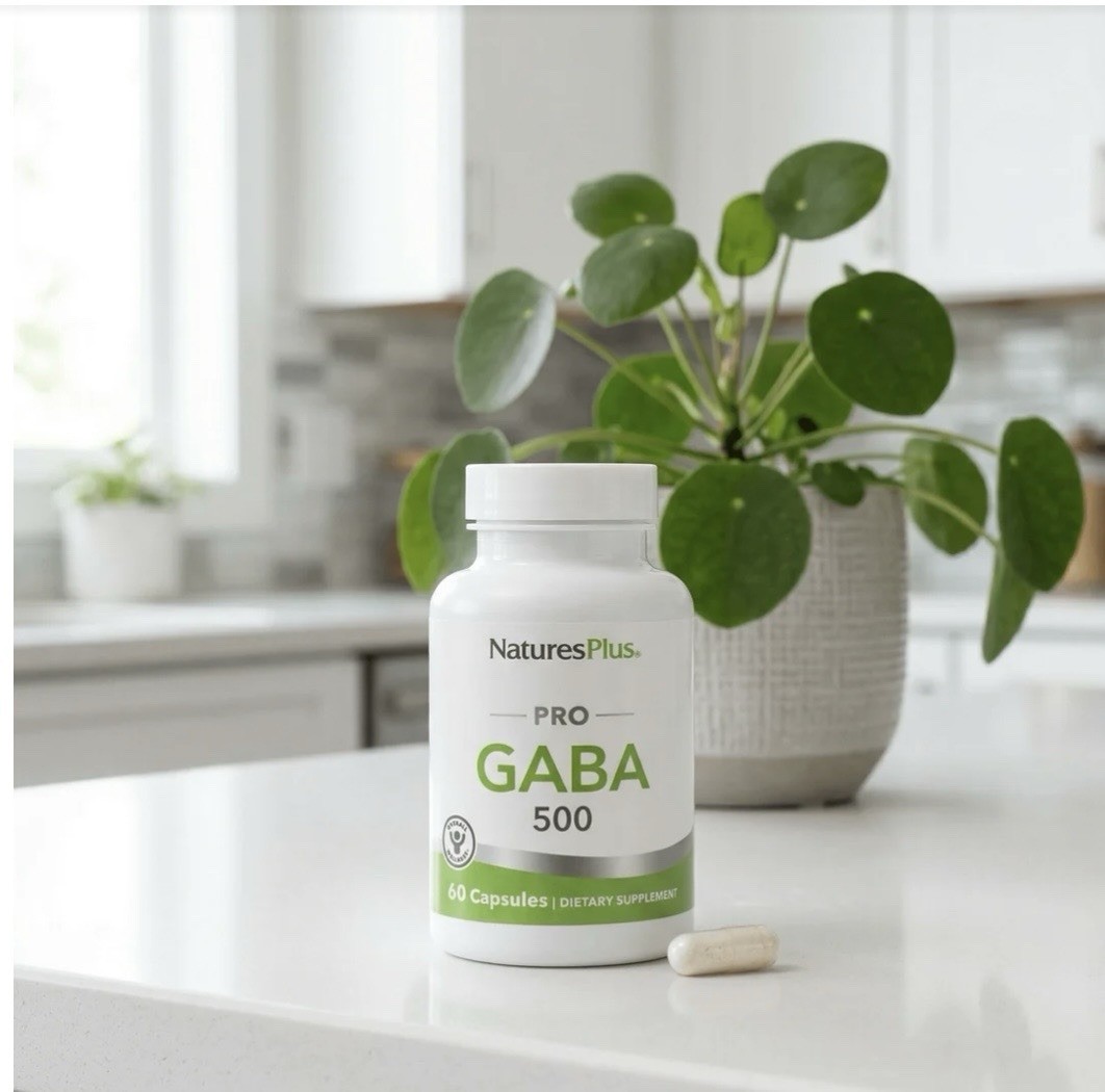 Nature’s Plus GABA 500 mg – 60 Capsules For Calm/ Relax 😎 NEW SEALED