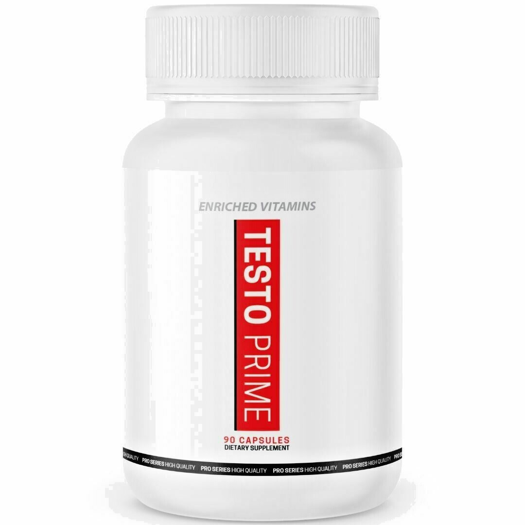 (1 BOTTLE) TESTO PRIME – Male Enhancement Testosterone Booster – 90 Caps