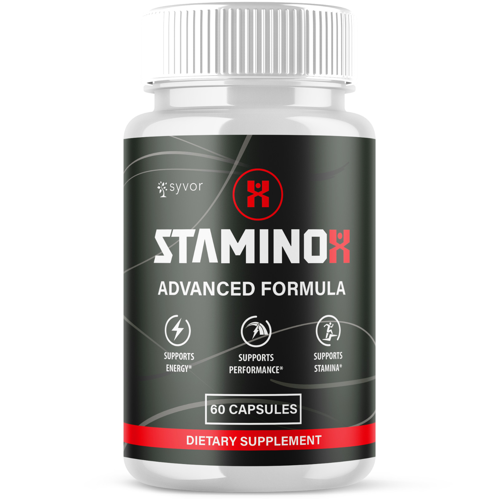 (1 Pack) Stamino X Advanced Male Pills StaminoX Formula Supplement 60 Capsules