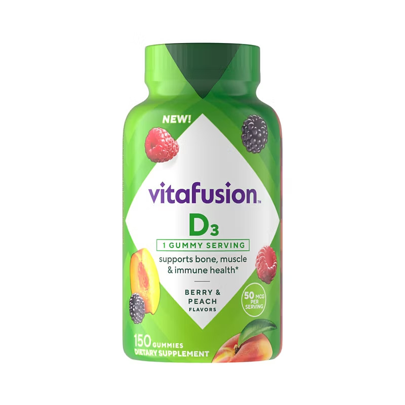 Vitafusion Vitamin D Gummy Vitamins – 150 ct – 2000 IU – Exp:05/27 Vitamin D3