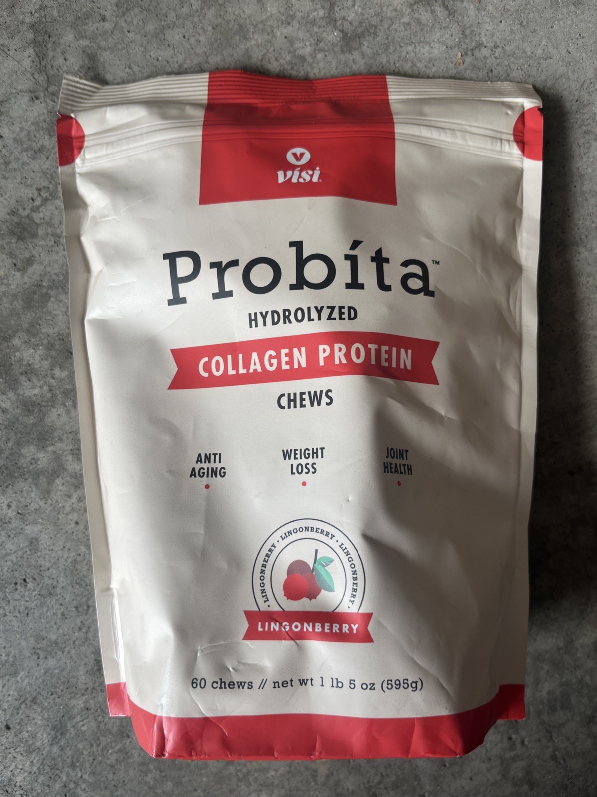 Visi Probita Hydrolyzed Collagen Protein Chews 60 Chews Ex.03/26