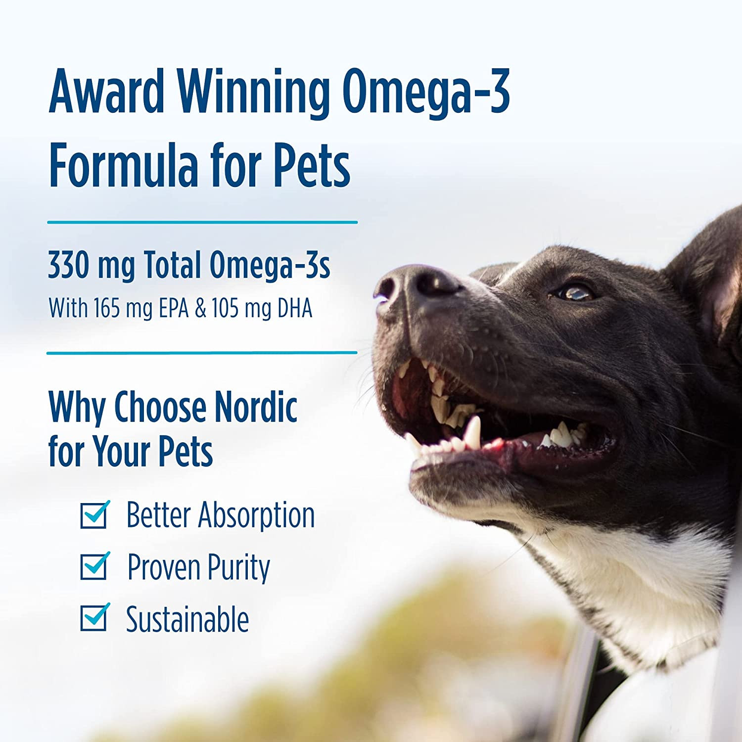 Omega-3 Pet, Unflavored – 90 Soft Gels – 320 Mg Omega-3 per Soft Gel – Fish O…