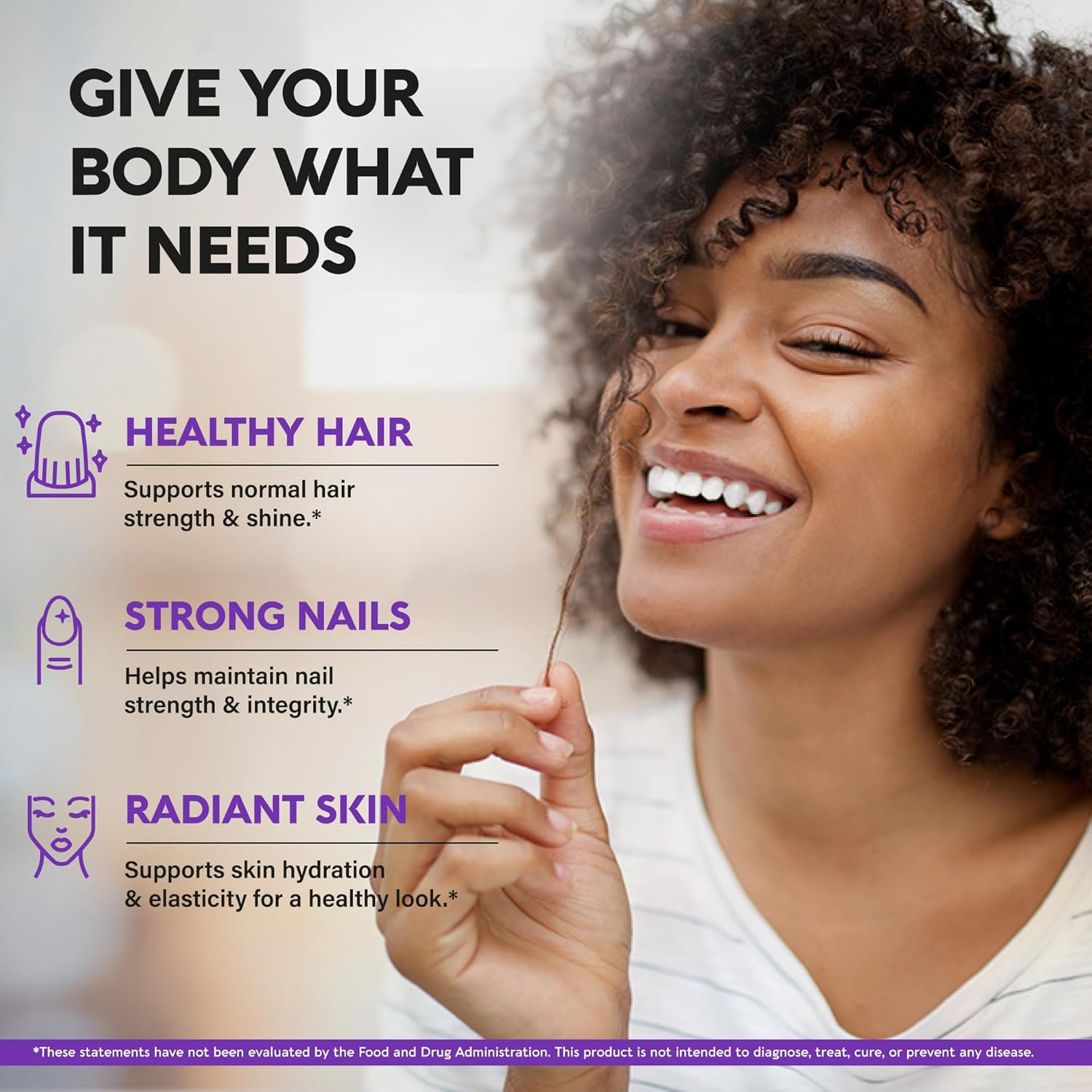 Biotin | Collagen | Hyaluronic Acid | Keratin – Support Normal Hair Growth Cycle