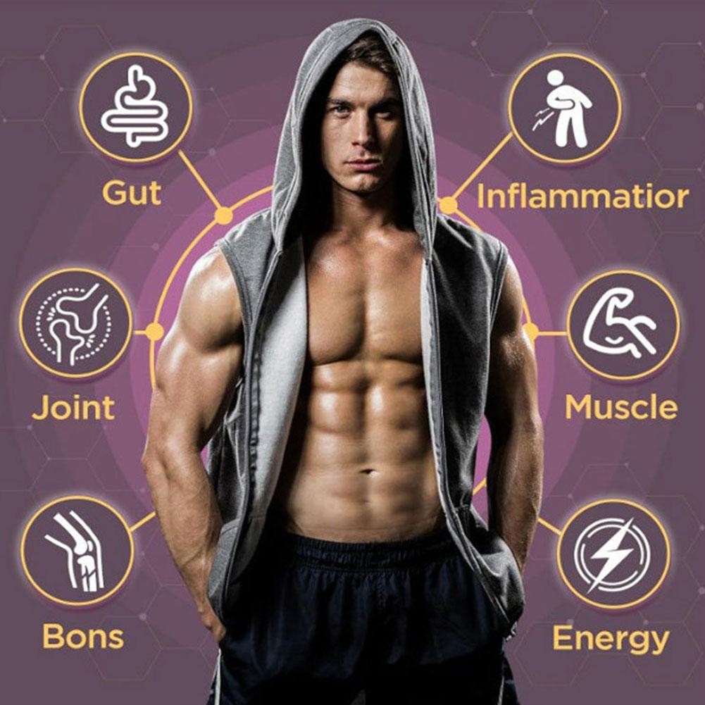 2x Capsules High-Purity Collagen 157 Peptide Formula Promotes Growth Muscle