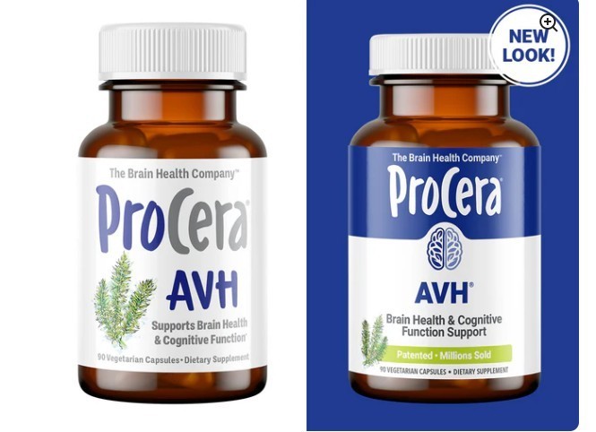 Procera AVH Brain Health Support 90 Capsules *New Label* Exp 04/2028