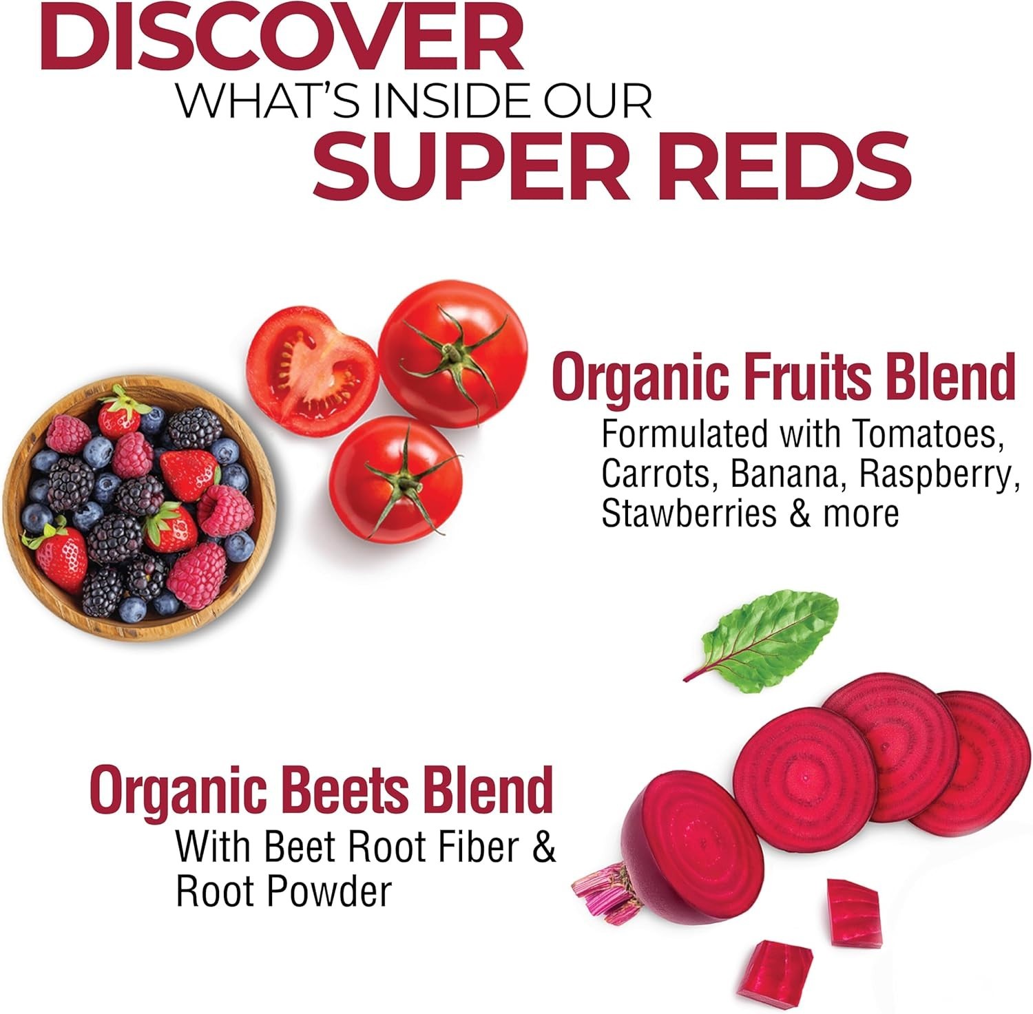 Super Reds, Energizing Polyphenol Superfood, 48 Super Fruits and Berries, Pow…