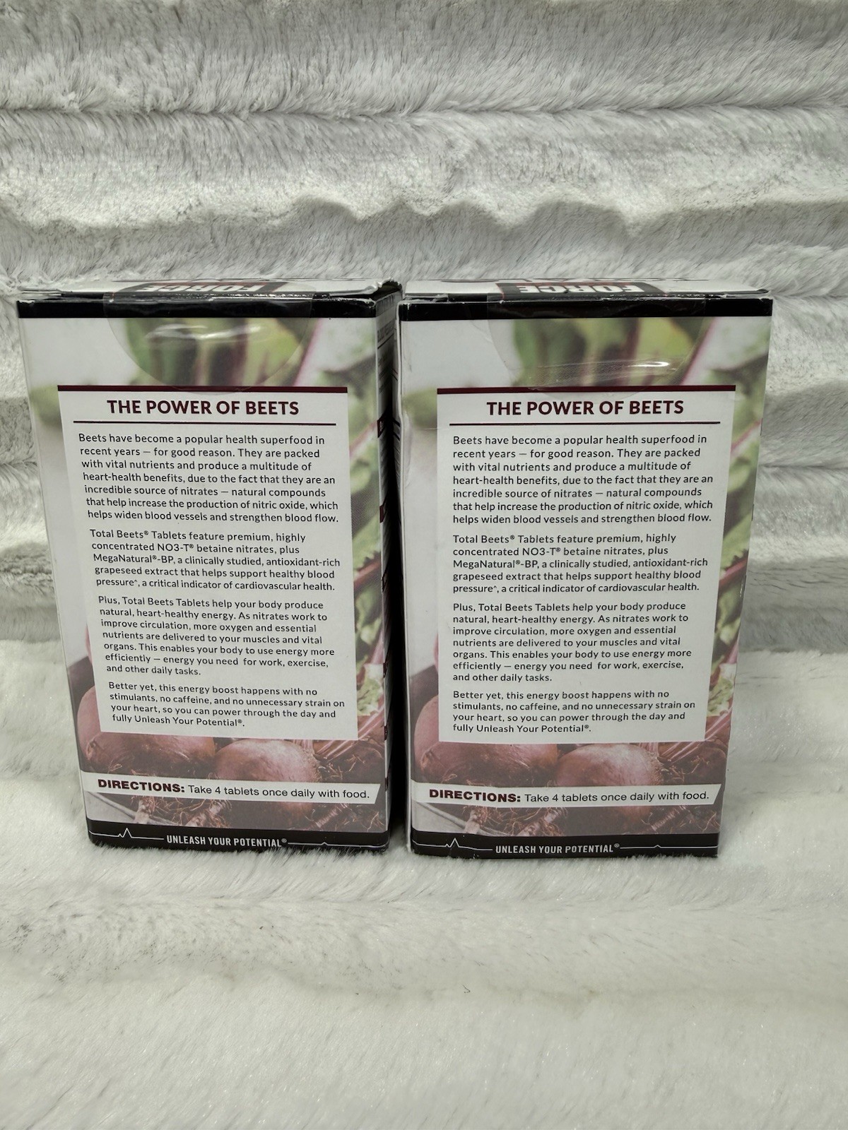 2X Force Factor Total Beets Blood Pressure Support 120 EACH (12/2028)