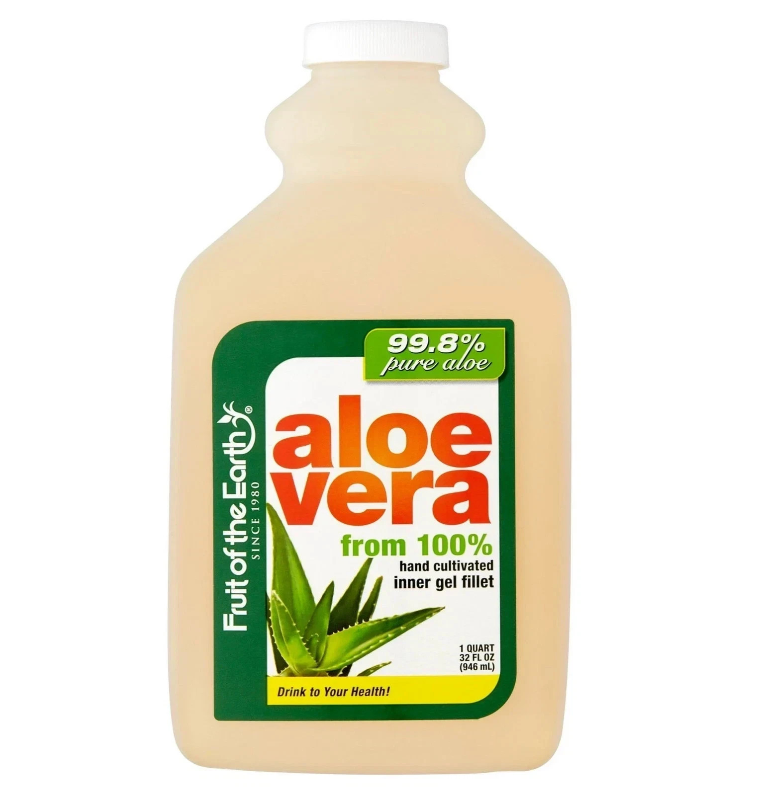 Fruit of the Earth Original Aloe Vera Drink, 32 Fl Oz