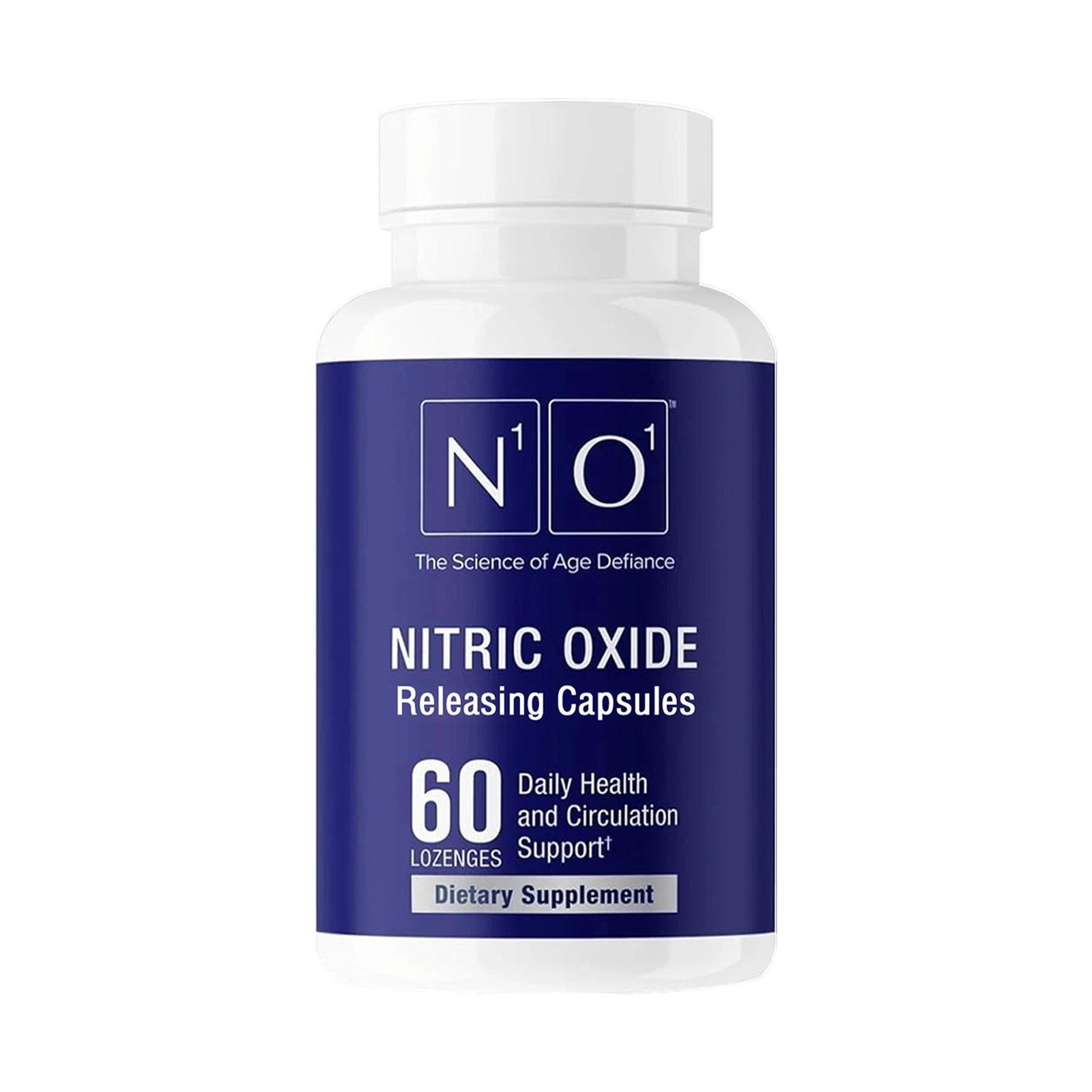 N1O1 Nitric Oxide Lozenges – 60 Count Supplement for Heart Health, Circulation