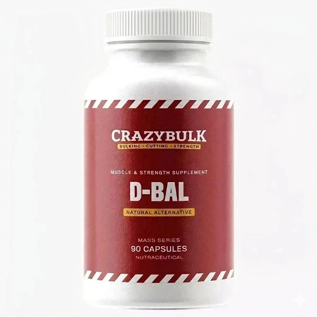 Best Supplement for Muscle Gains Crazy Bulk D BAL 90Capsules | pACK OF 2