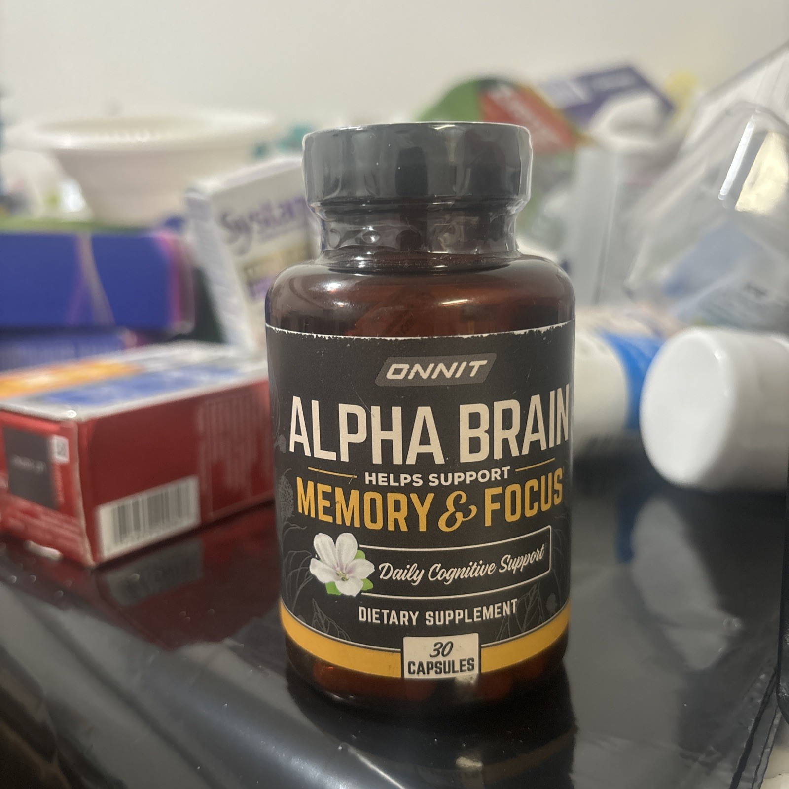 Onnit Alpha Brain Capsules – 30 Count Helps Memory & Focus SEE EXP!!!