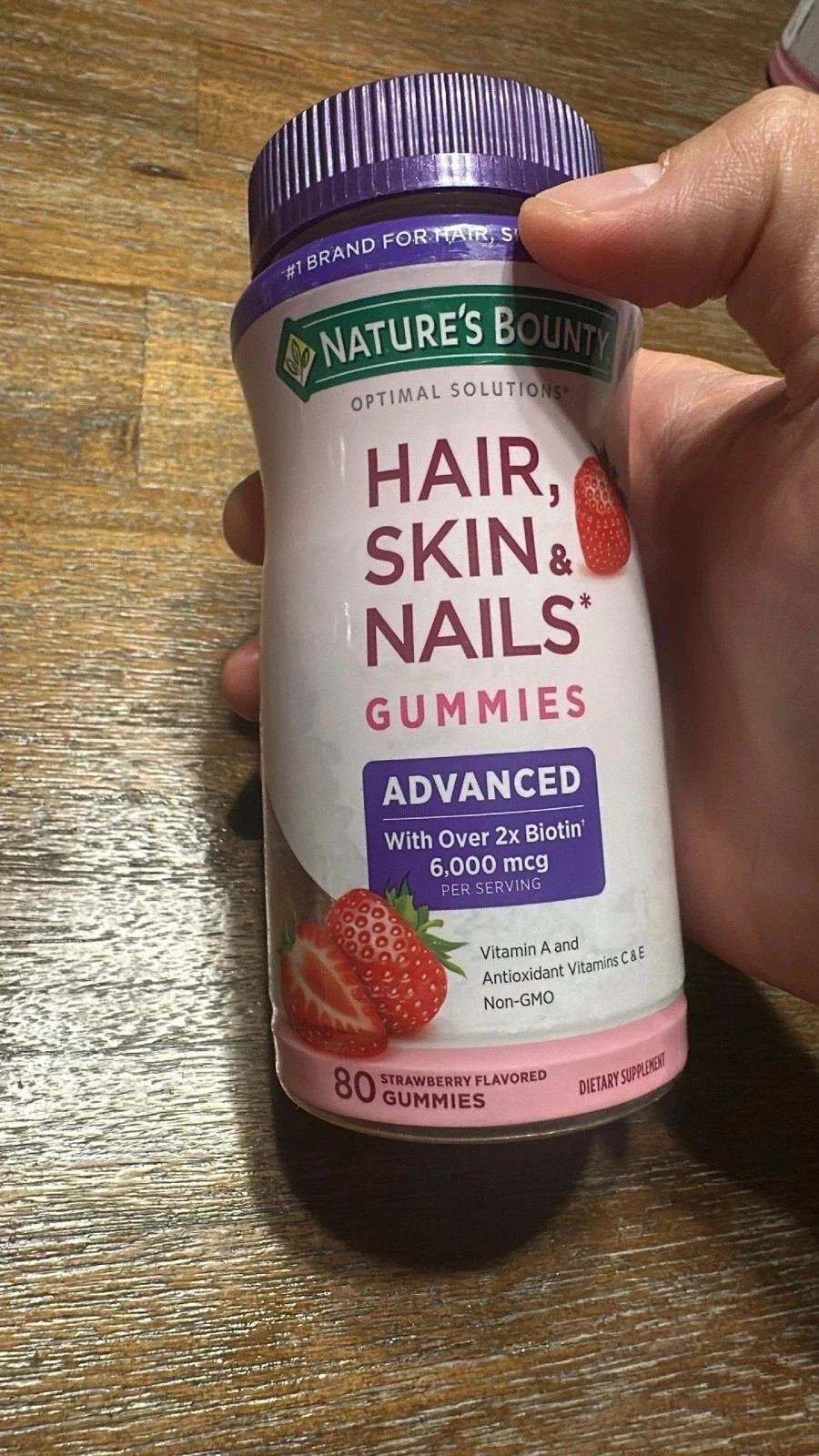 NEW Nature’s Bounty Advanced Hair Skin & Nails Gummies SEALED 06/2026
