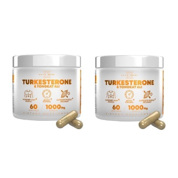 NEW LUXRY Peak Turkesterone Revival X 1K Mg Capsules Supplement Natural