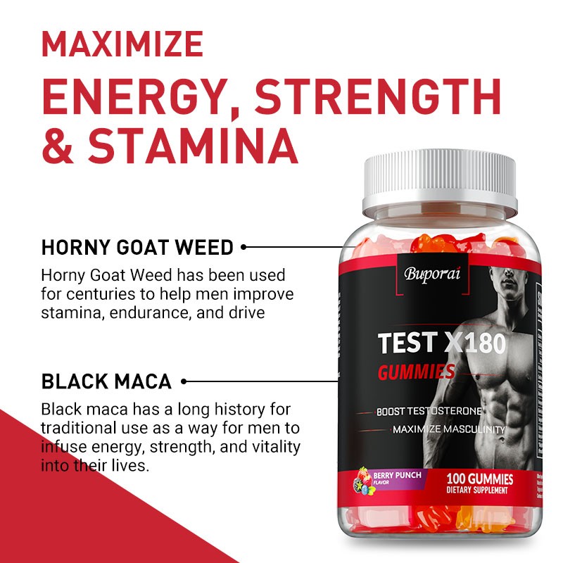Test X180 200pcs – Enhance Energy, and Performance, Promote Blood Circulation