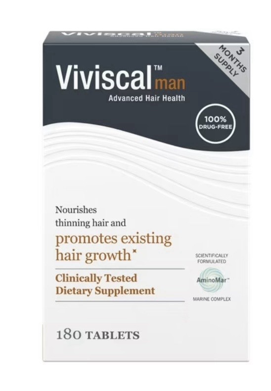Viviscal Men Hair Growth Supplements 180 Tablets – 3 Month Supply EXP 06/28