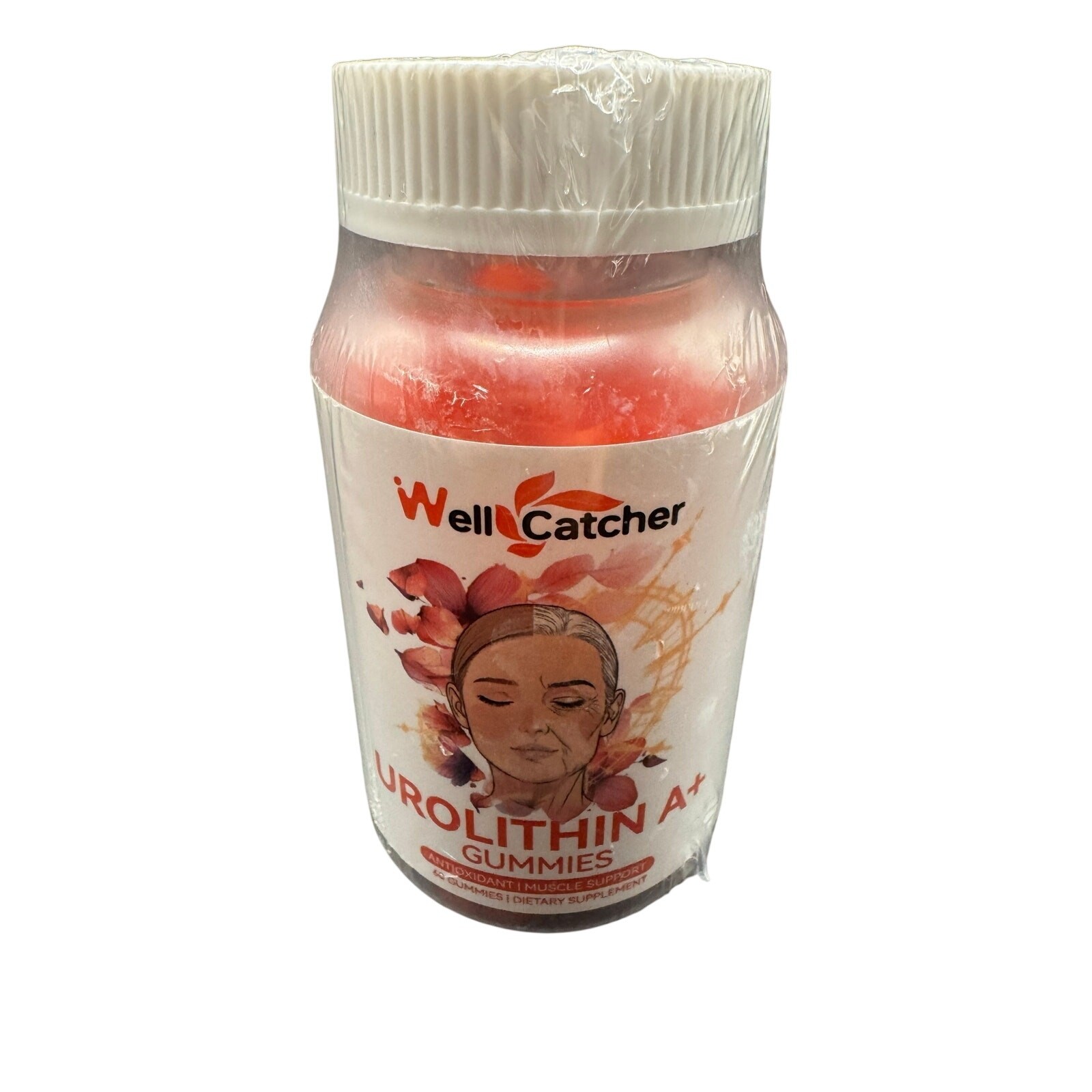 Well Catcher Urolithin A+ Gummies Dietary Supplement 60 Gummies Exp 17/8/2027