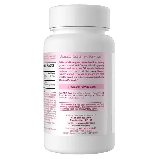 3 Pack Hair Growth Nature Bounty Support – Essential Vitamins 90 Capsules