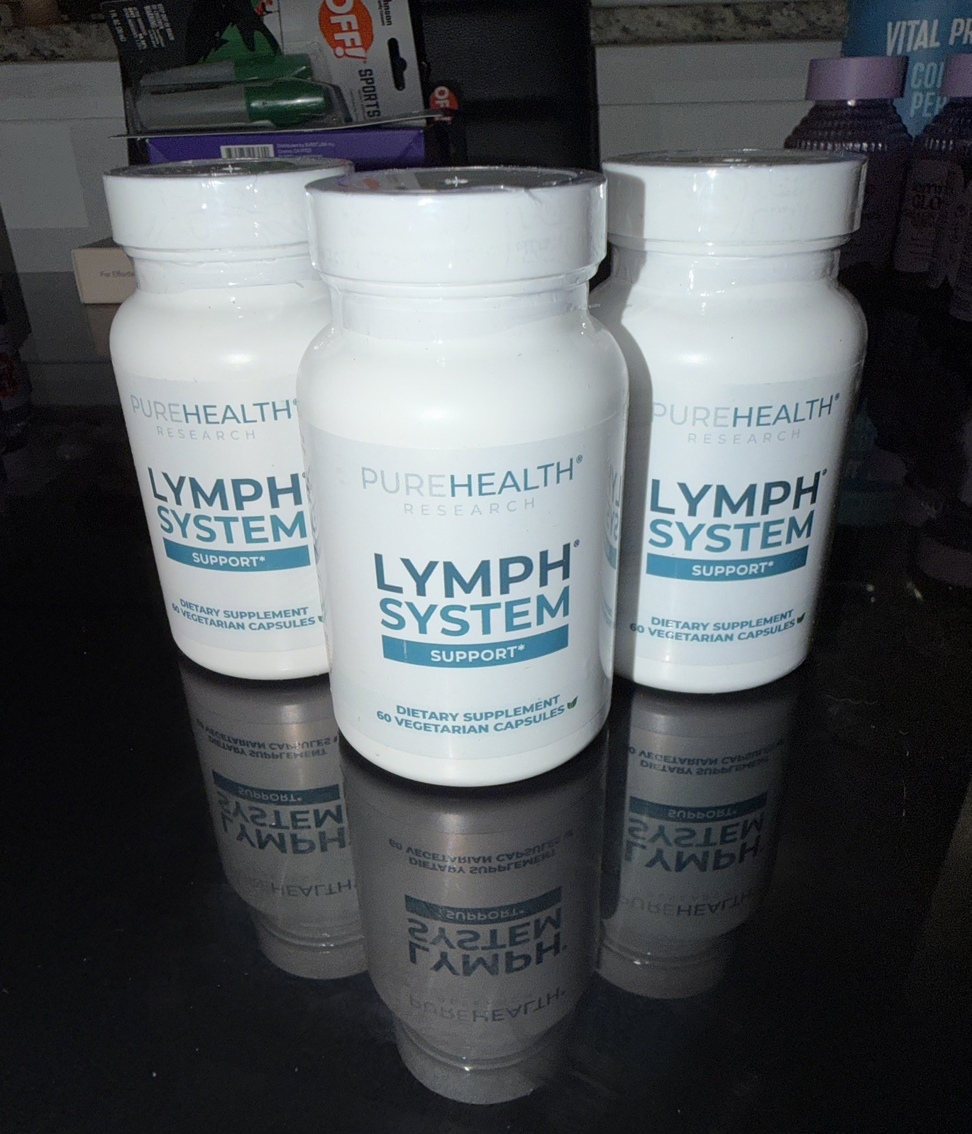 3-Pack Lymph System Support Capsules for Healthy Lymph System,180 Ct,05/2028 EXP