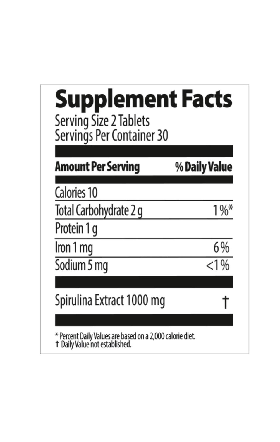 Nutriplus Spirulina Tablet 60pcs