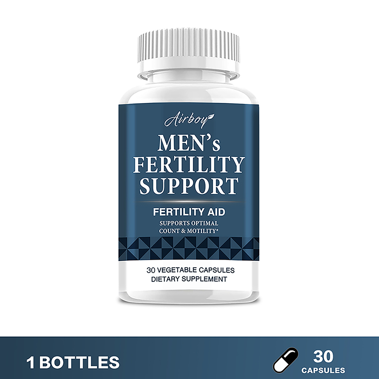 Men’s Fertility Support – Supports Sperm Health & Semen Volume Natural Formula