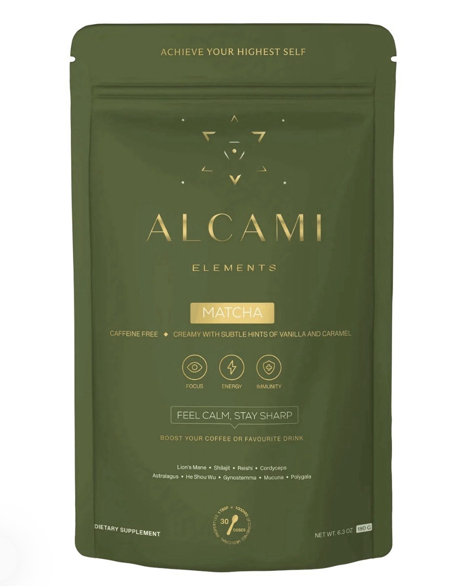 ALCAMI ELEMENTS | Life Enhancing Blend -OriginalFlavor Beverage Tea 6.3oz MATCHA