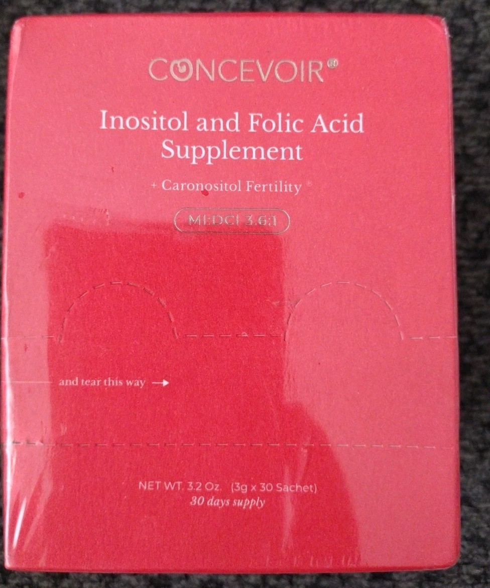 Concevoir Inositol And Folic Acid 3.2oz Exp 8/26