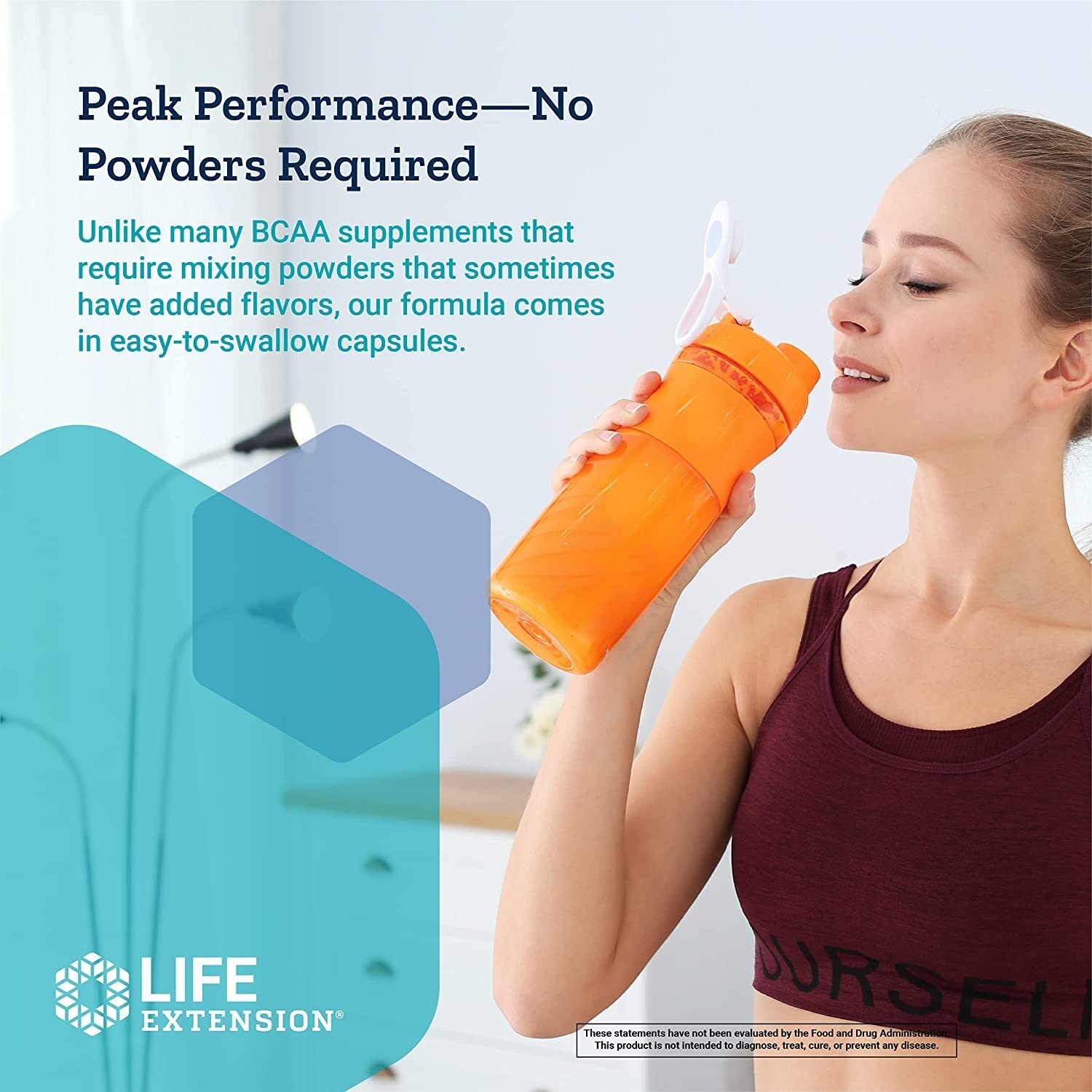 Life Extension, Branched Chain Amino Acids, 90 capsules