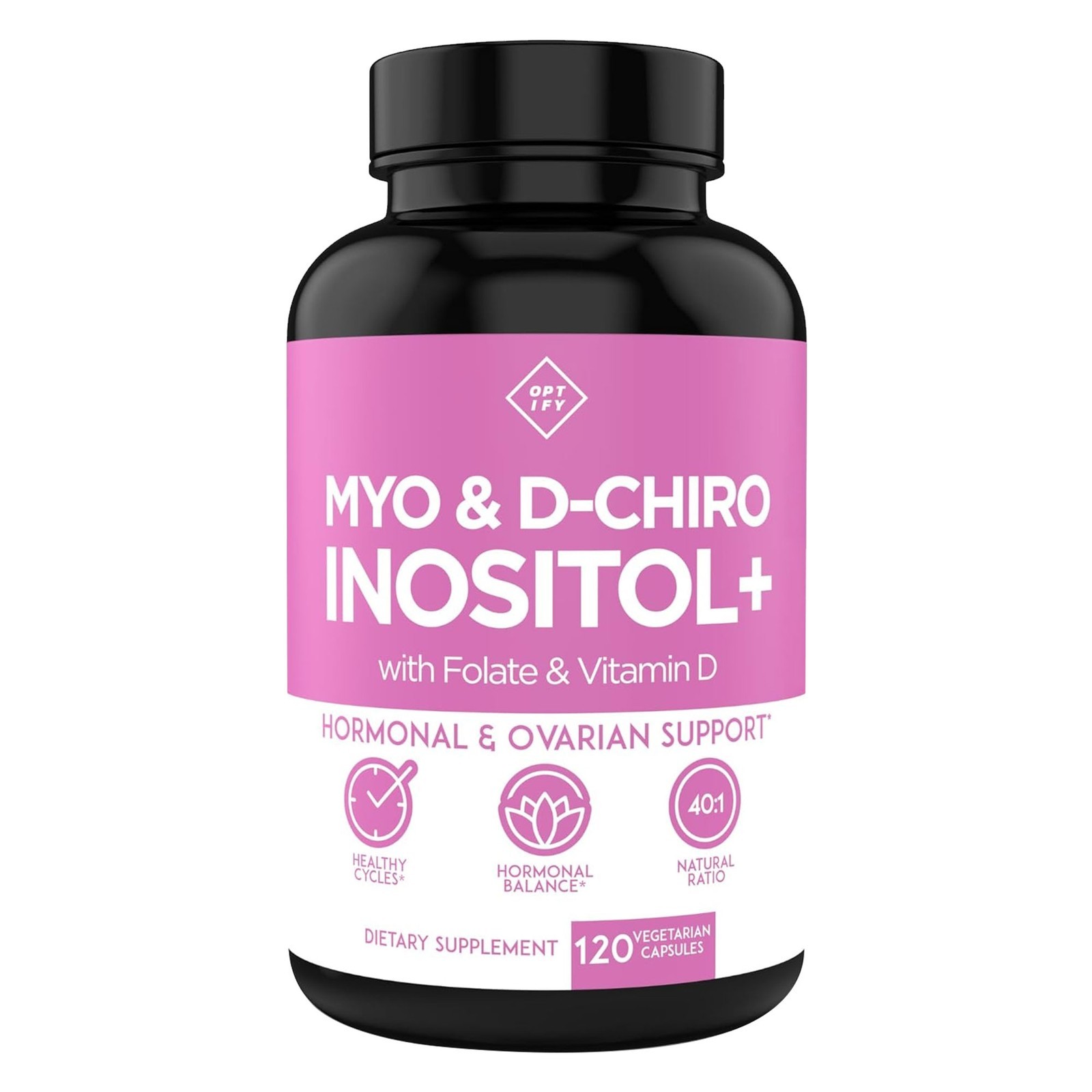 Optify D-Chiro & D3, Inositol – Vitamins Myo Folate – Hormone