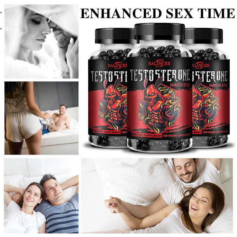 Natural Testosterone Booster – Increase Energy, Improve Muscle Growth 120Capsule