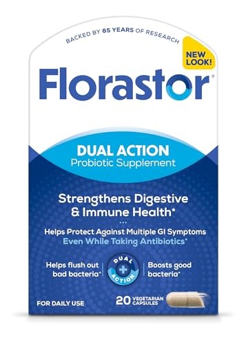 Florastor Probiotics for Digestive and Immune Health, 20 CT