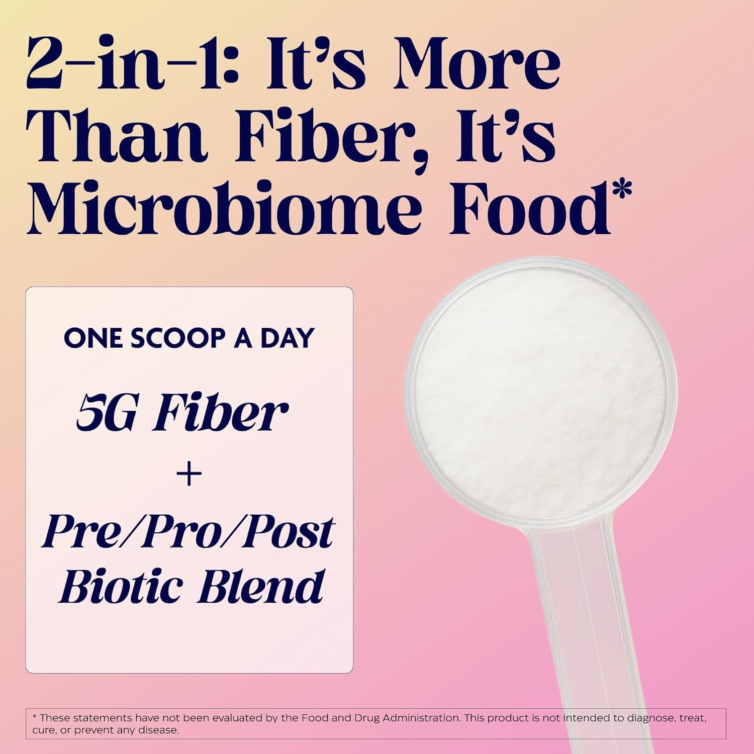 Enzymedica, Let’s Go Fiber+ Tropical Flavor, Prebiotics & Probiotics – 9.21 oz.
