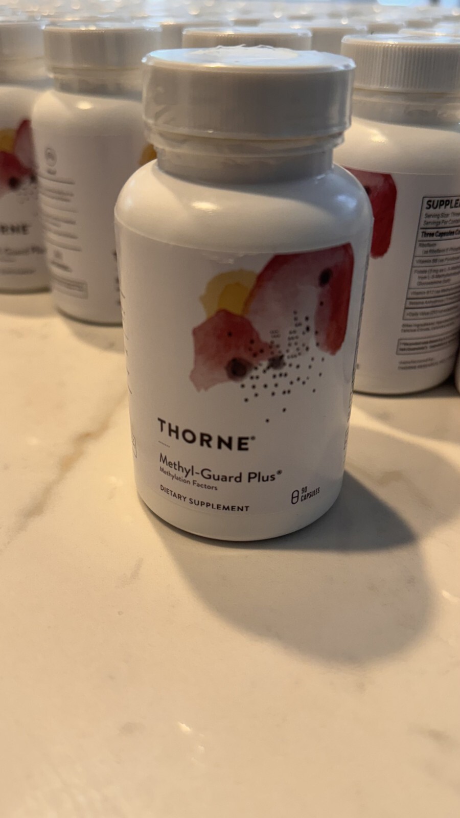 THORNE Methyl-Guard Plus – Active folate , with Vitamins B2, B6 & B12 – EX 12.27
