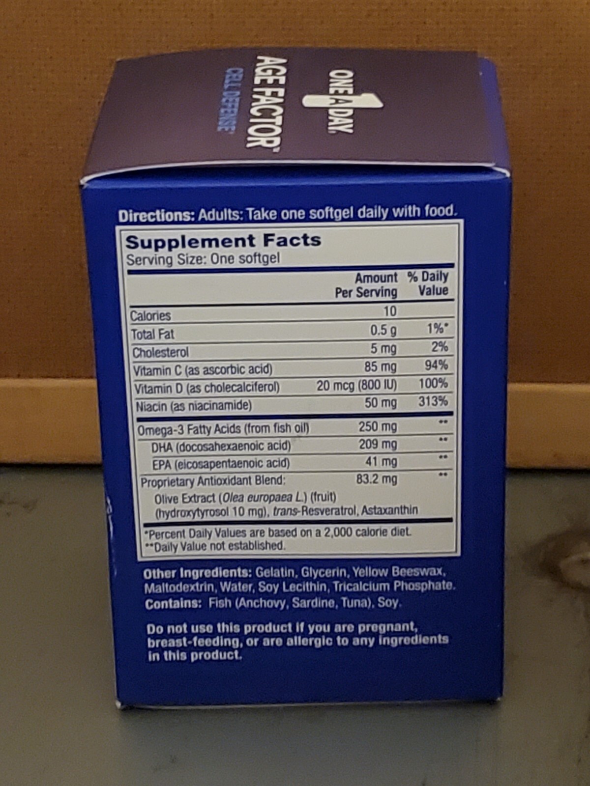 (EXP 02/26) One A Day Age Factor Cell Defense-Cell Health Supplement – 30 ct.