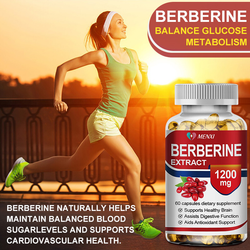 Berberine Supplement 1200mg per Serving – High Absorption Heart Health Support