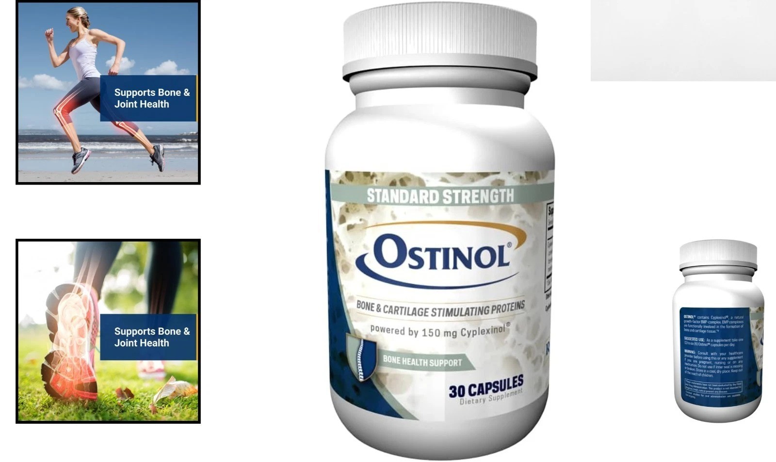Ostinol Standard 150mg. Bone & Joint Supplement. Stem Cell Activation Certifi…