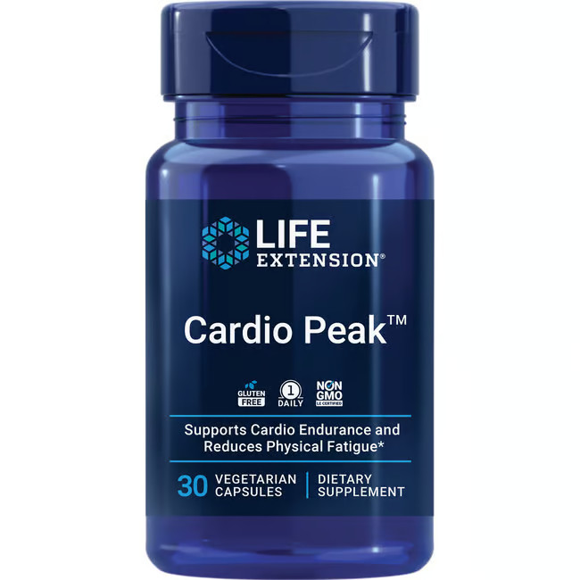 Life Extension Cardio Peak Support for Heart Muscle Health 30 VCaps – Newest Exp