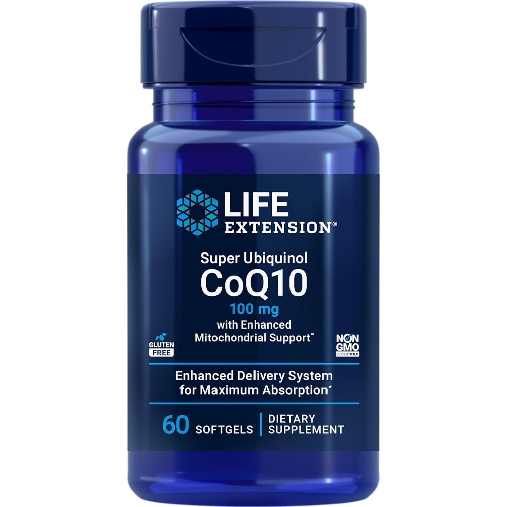 Life Extension Super Ubiquinol CoQ10 | Mitochondrial & Heart Wellness Supports