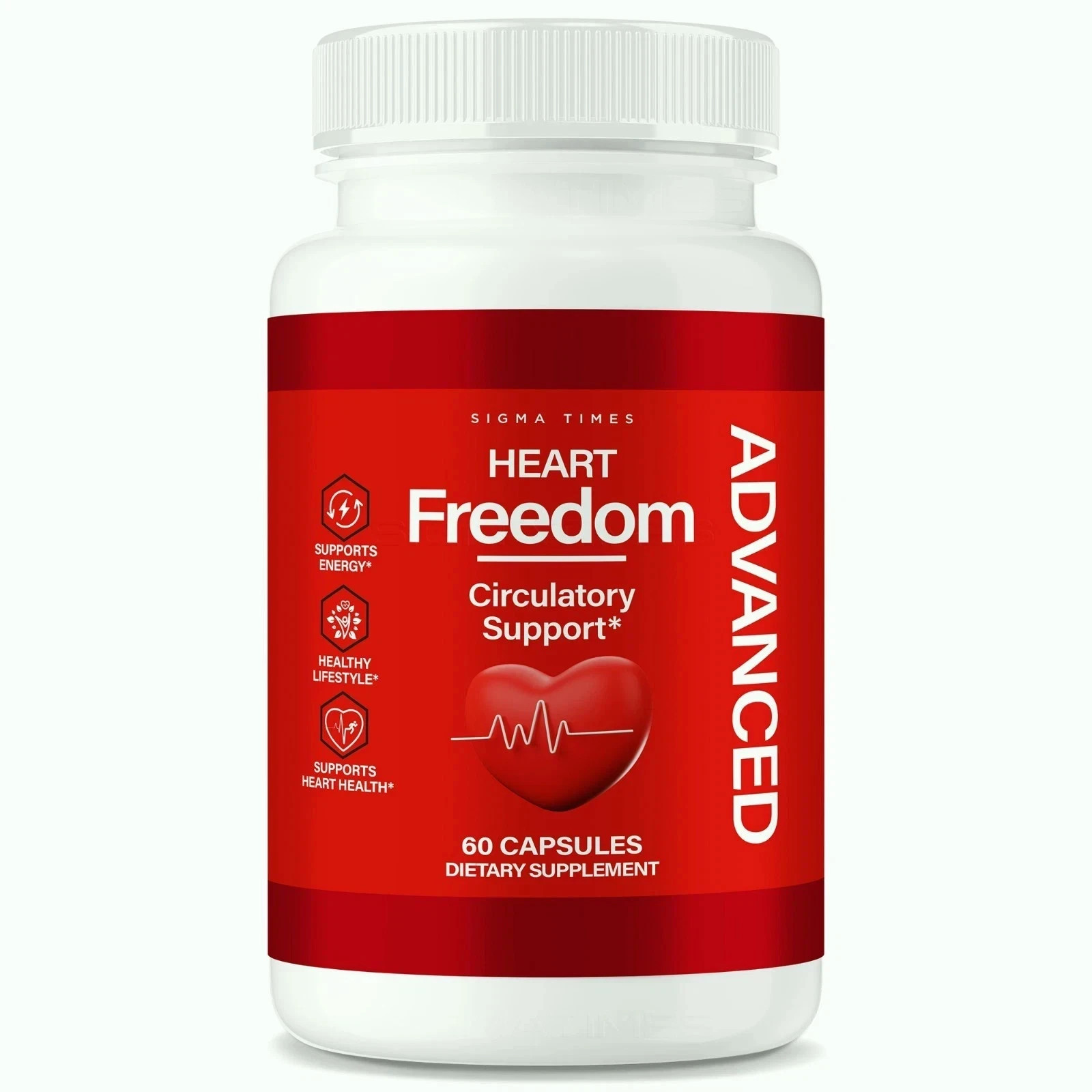 Heart Freedom Blood Support Pills for Managing Blood Sugar & Pressure Pack Of 2